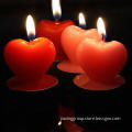 Love heart shape art candle with High-quality aromatherapy candle with ease fatigue, elegant taste.